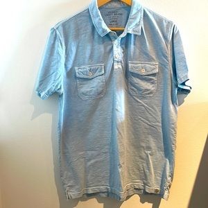 Lucky Brand pale blue lightweight shirt